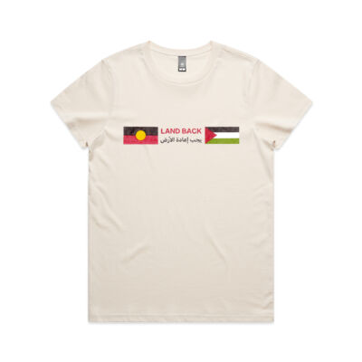 Blackfulla-Palestinian Solidarity Tee - Contoured Cut Thumbnail