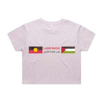 Blackfulla-Palestinian Solidarity Tee - Cropped Thumbnail
