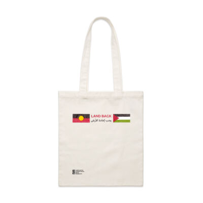 Blackfulla-Palestinian Solidarity Tote Bag Thumbnail