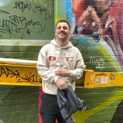 Blackfulla-Palestinian Solidarity Hoodie Thumbnail