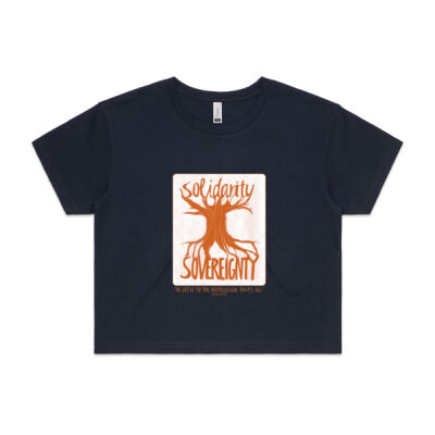 Solidarity Through Sovereignty Tee - Cropped Thumbnail