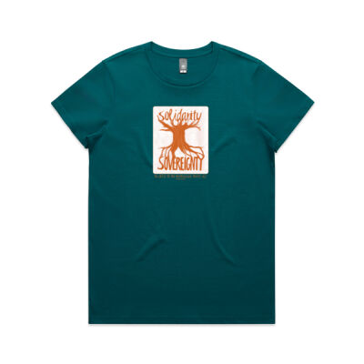 Solidarity Through Sovereignty Tee - Contoured Cut Thumbnail