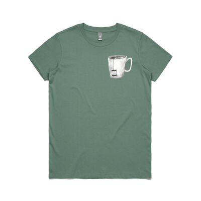 Black & Strong Tee - Contoured Cut Thumbnail