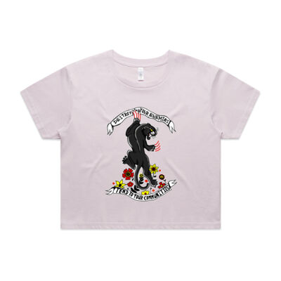 Black Panther Tee - Cropped Thumbnail